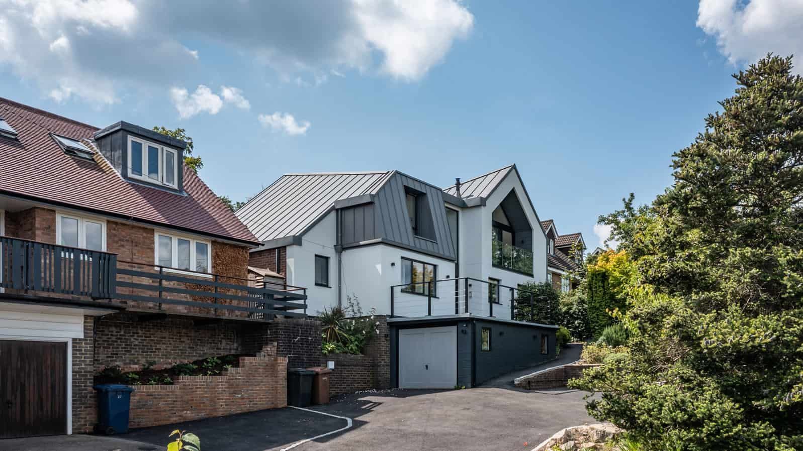 Upside Down House Extension, Haslemere, Surrey