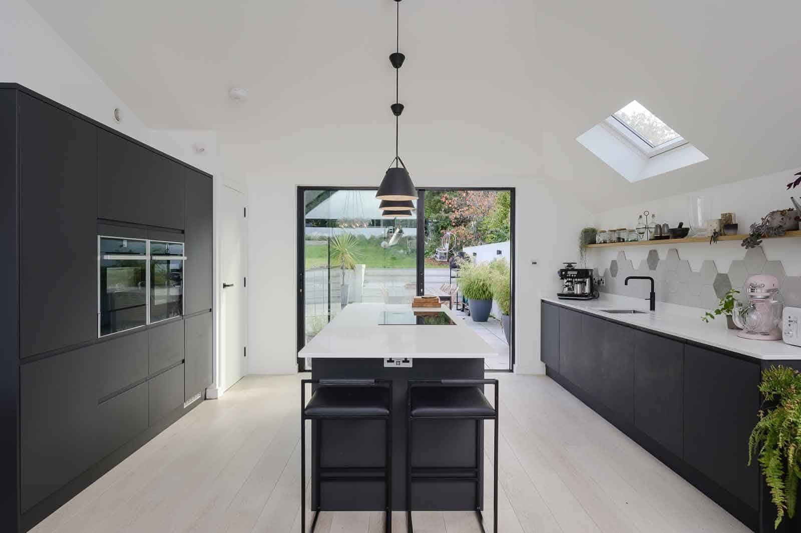 Upside Down House Extension, Haslemere, Surrey, view 8