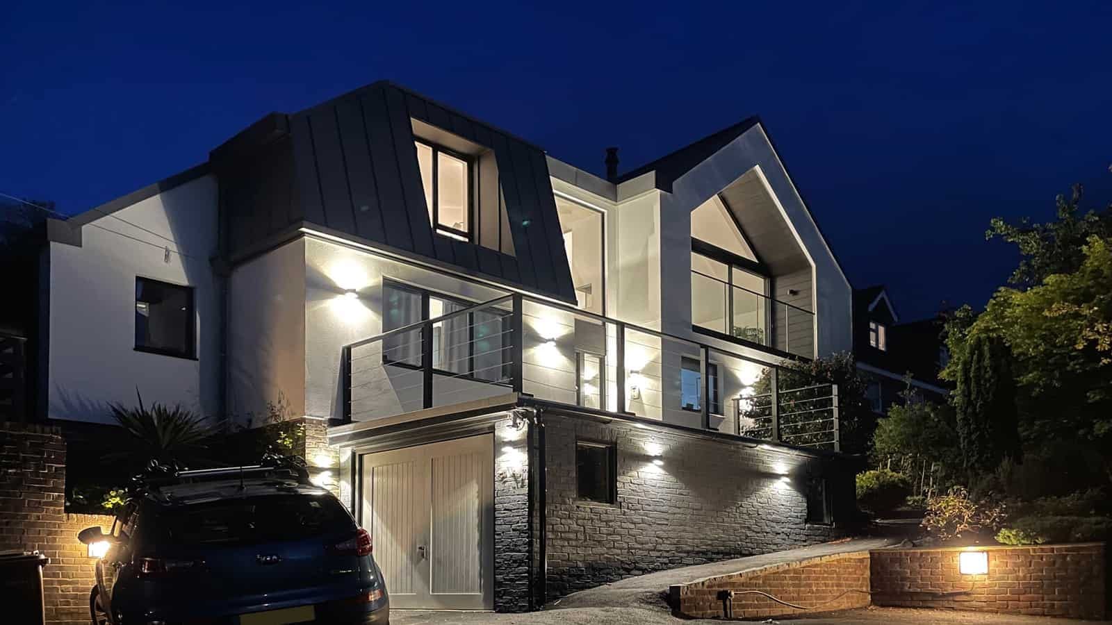 Upside Down House Extension, Haslemere, Surrey
