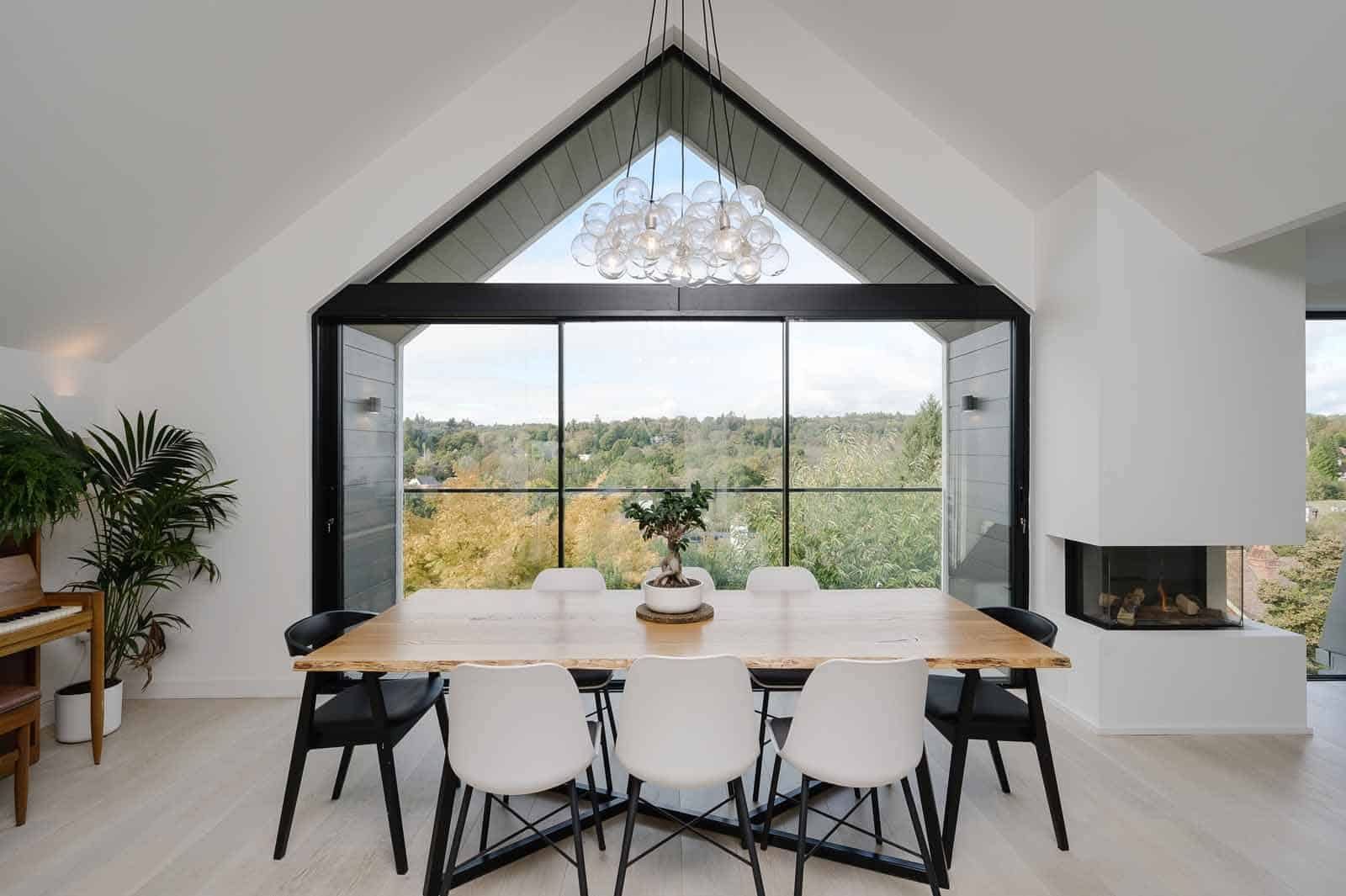 Upside Down House Extension, Haslemere, Surrey, view 4