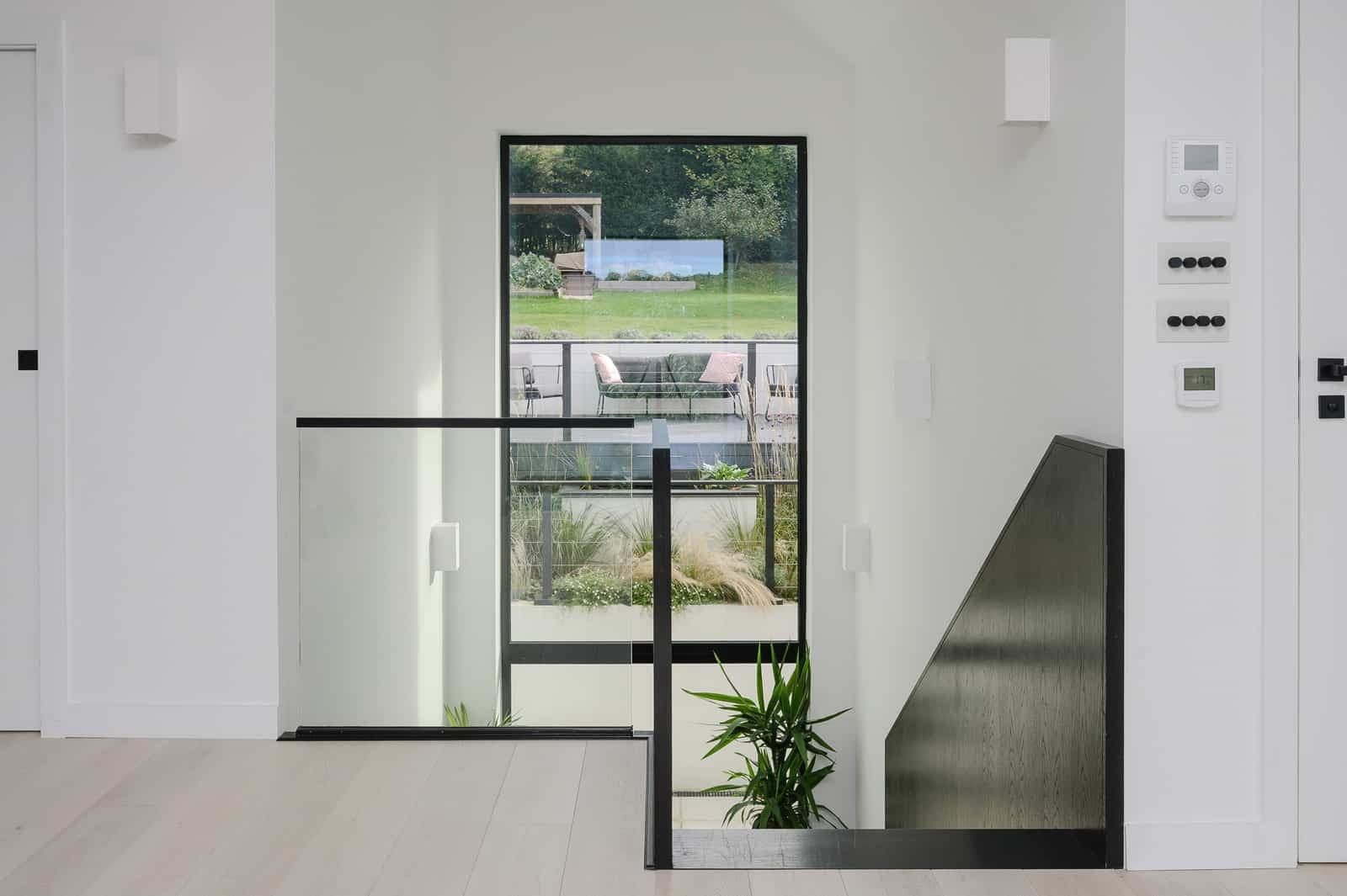 Upside Down House Extension, Haslemere, Surrey, view 11