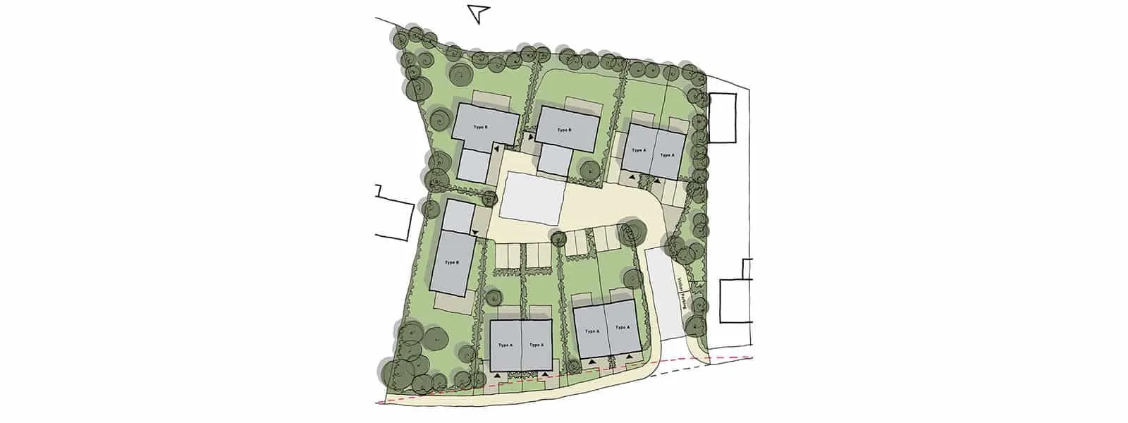 Housing Development, Crawley, West Sussex