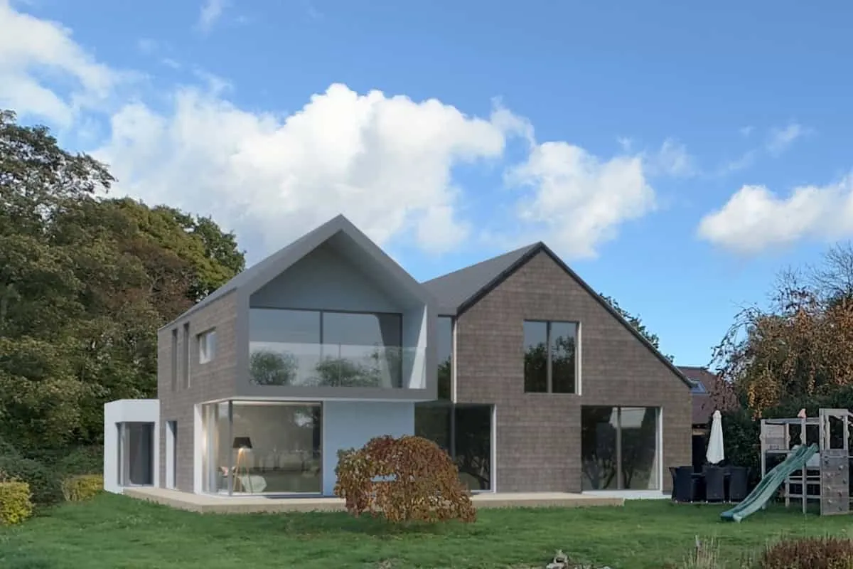 Planning granted for chalet bungalow extension and remodelling, Liphook, East Hampshire